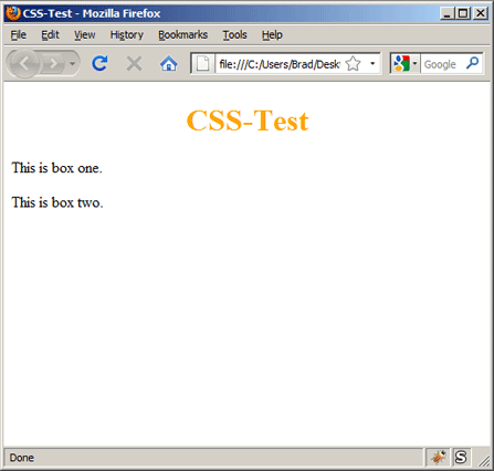 Create your first CSS File